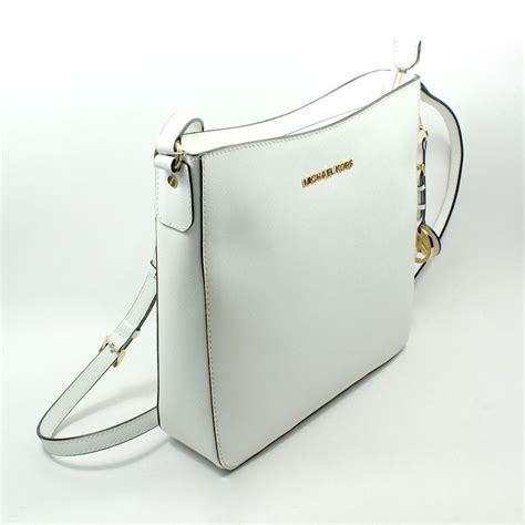 michael kors white handbags|michael kors white small crossbody.